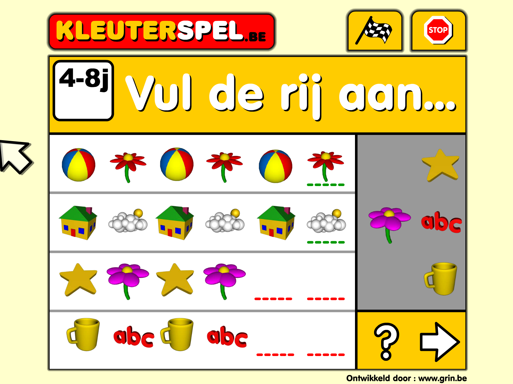 Kleuters digitaal! - Een website leerzame spelletjes - Kleuters digitaal!